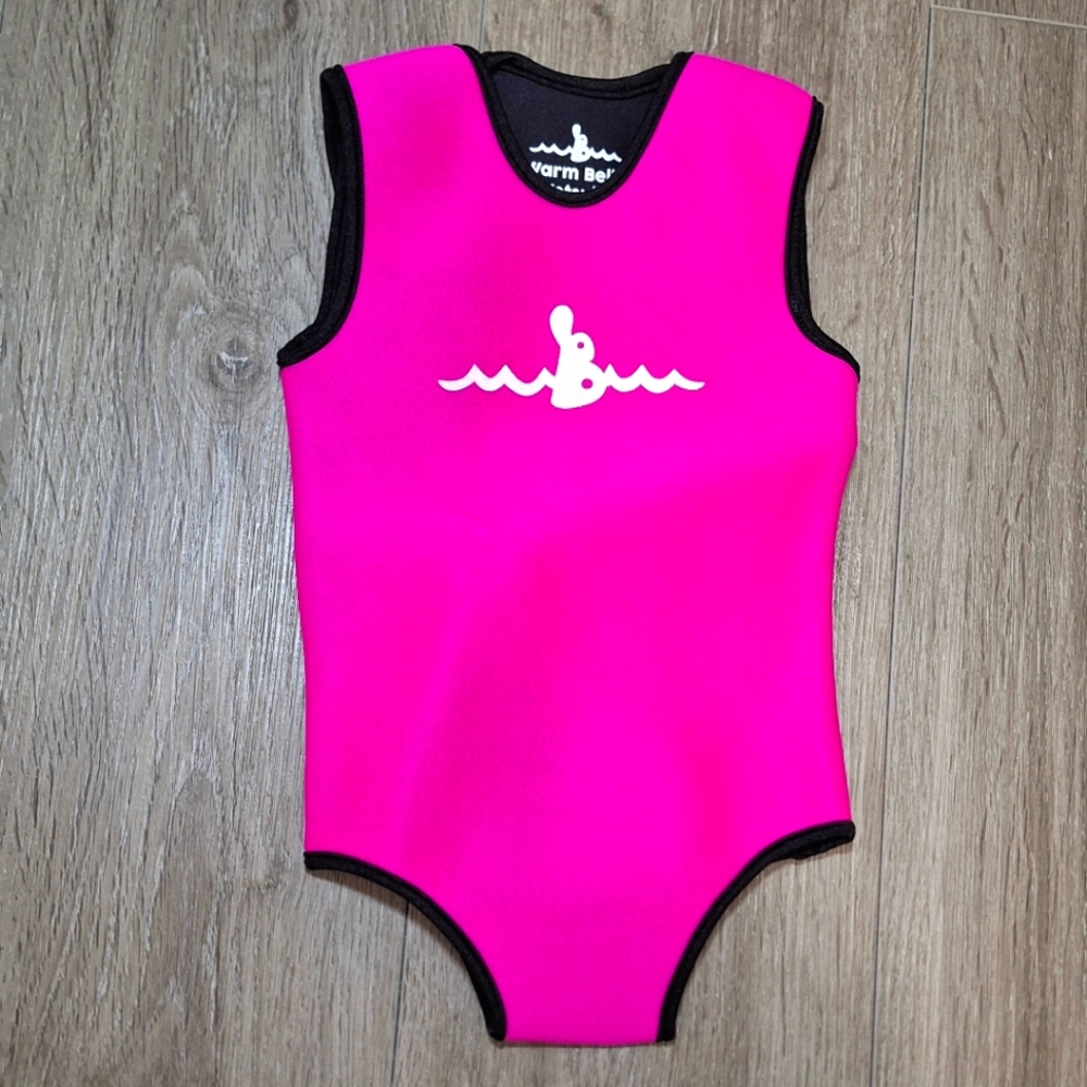 New Warm Belly Infant Wetsuit Neoprene Size 12 Months + Adjustable